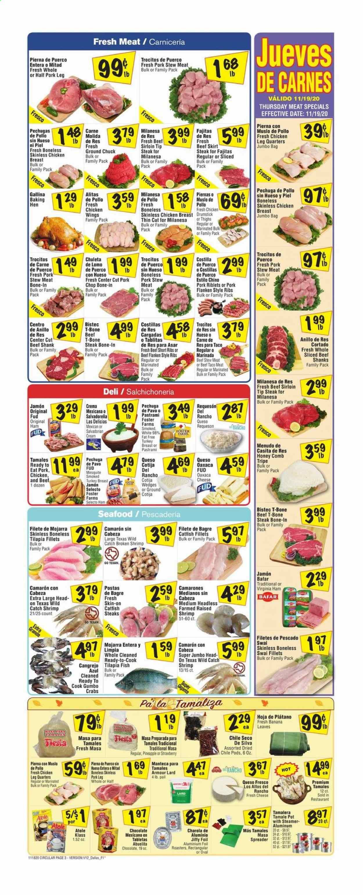 Fiesta Mart (TX) Weekly Ad Flyer November 18 to November 24