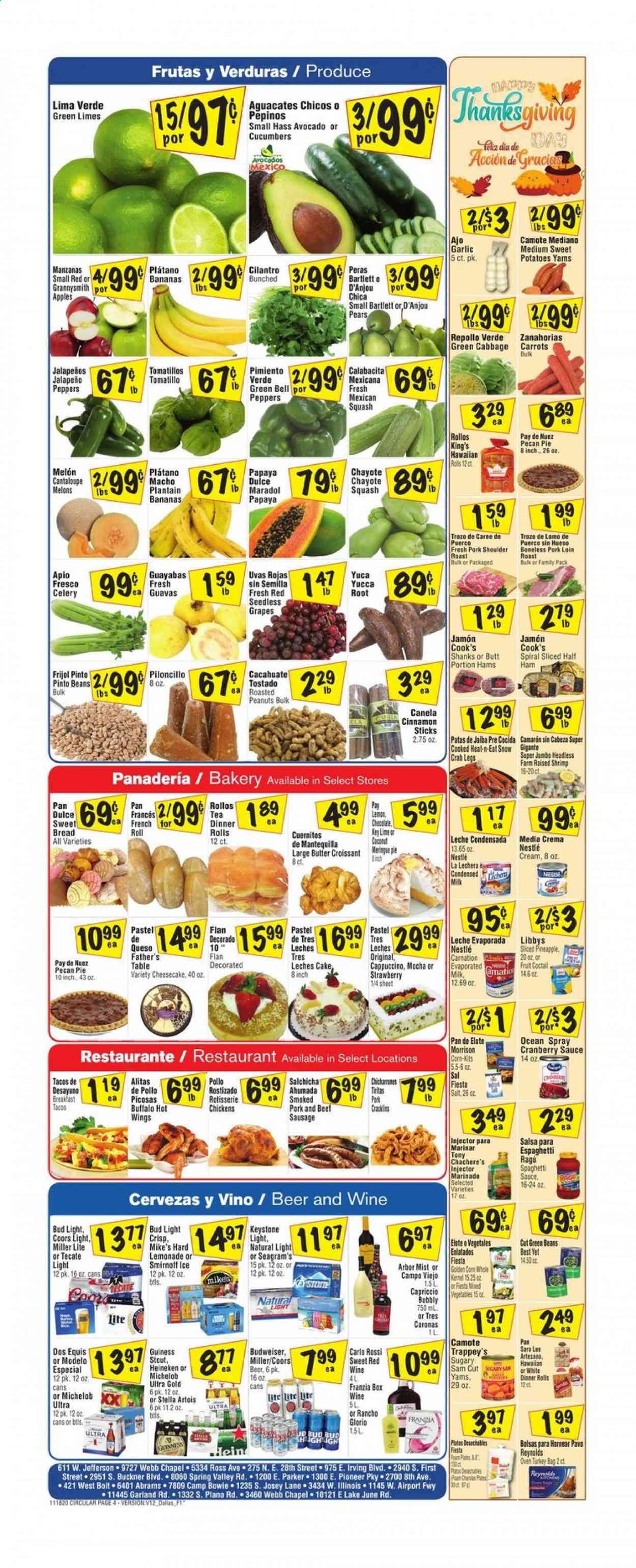 Fiesta Mart (TX) Weekly Ad Flyer November 18 to November 24