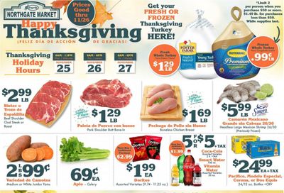 Northgate Market (CA) Weekly Ad Flyer November 18 to November 26