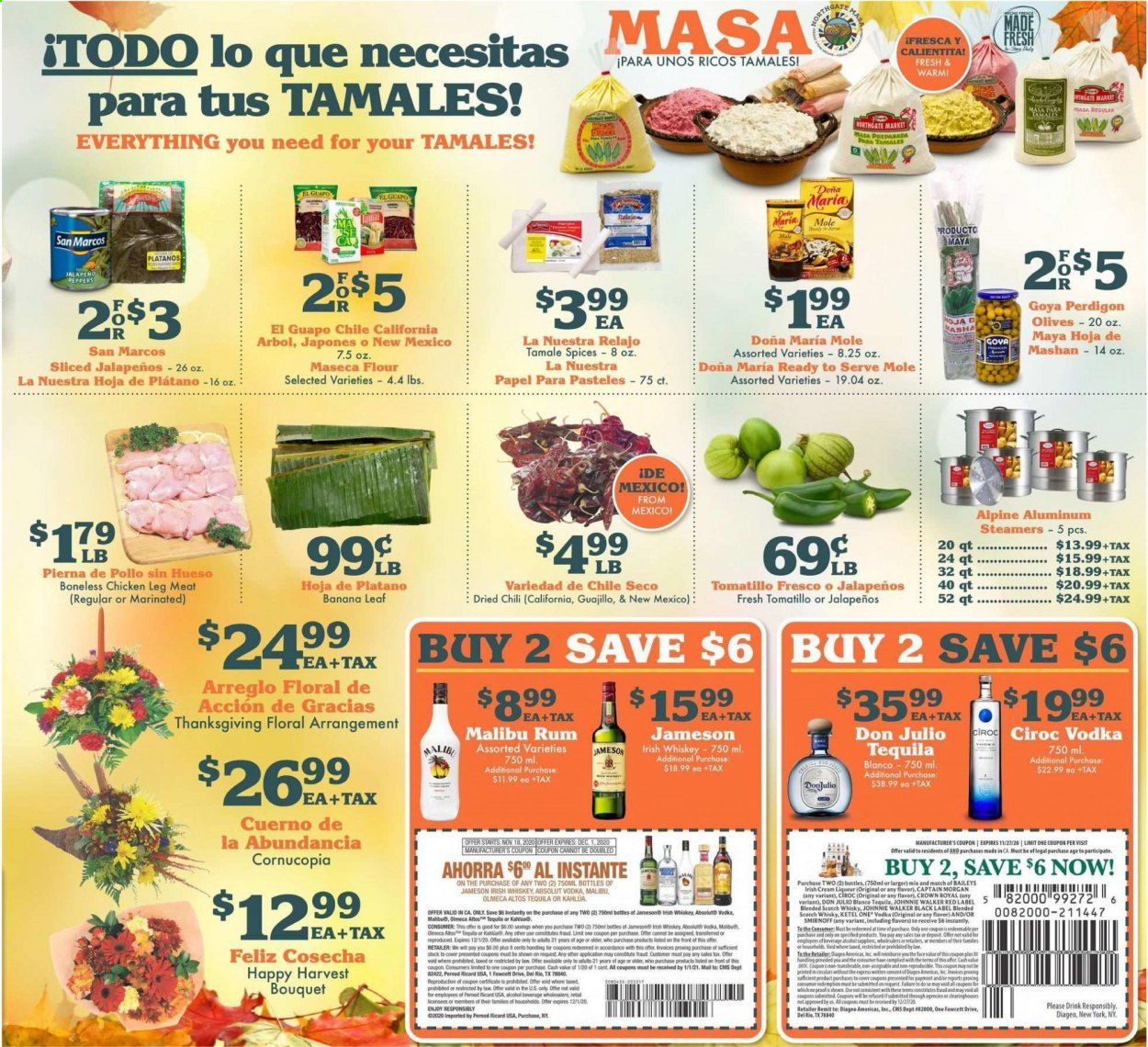 Northgate Market (CA) Weekly Ad Flyer November 18 to November 26