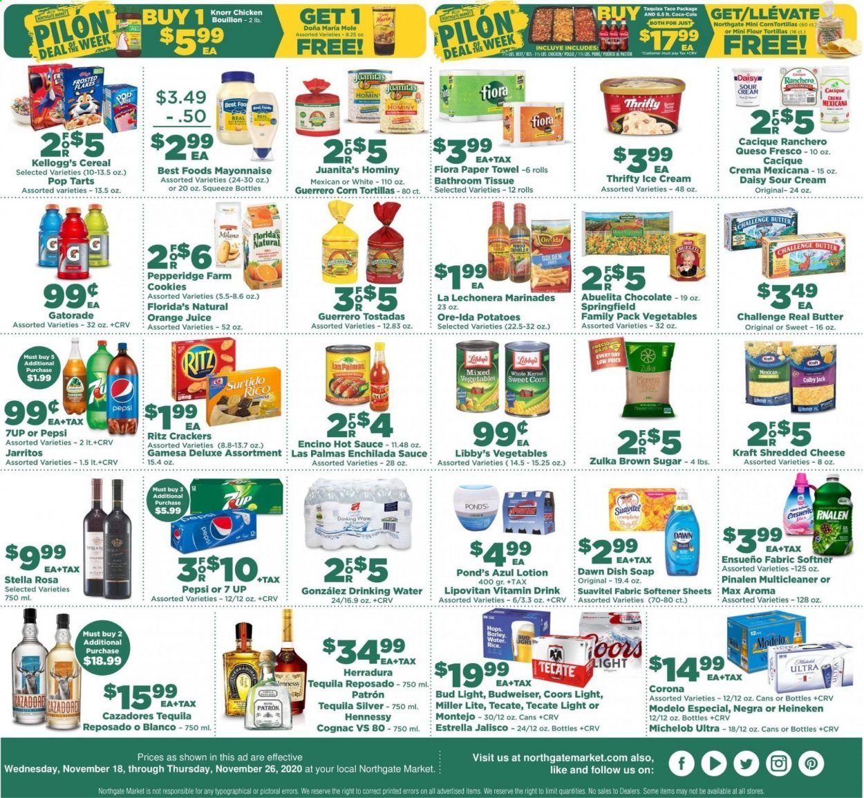 Northgate Market (CA) Weekly Ad Flyer November 18 to November 26