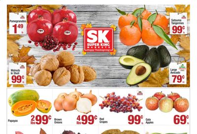 Super King Markets (CA) Weekly Ad Flyer November 18 to November 24
