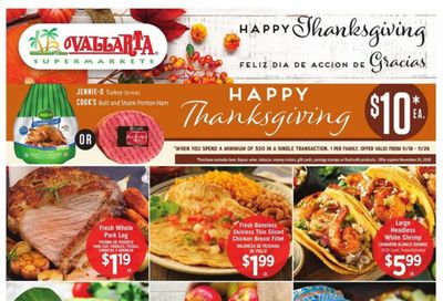 Vallarta (CA) Weekly Ad Flyer November 18 to November 24