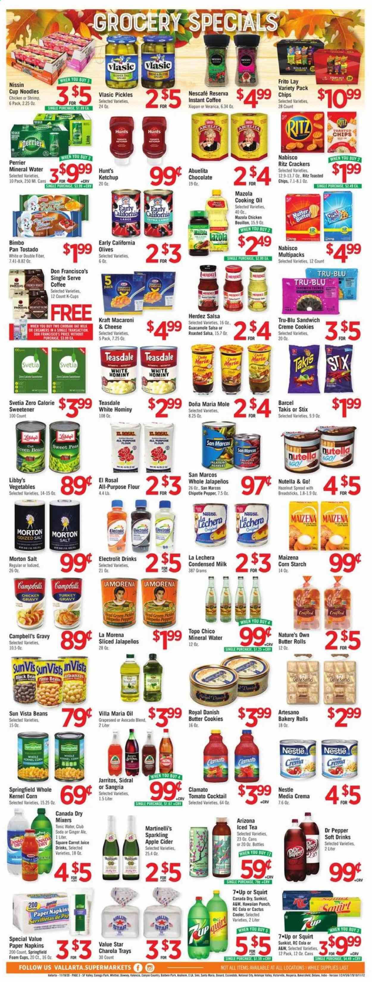 Vallarta (CA) Weekly Ad Flyer November 18 to November 24