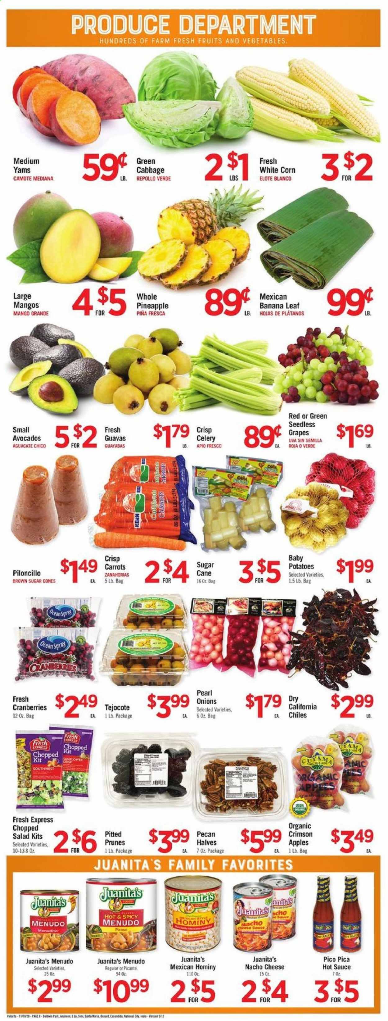 Vallarta (CA) Weekly Ad Flyer November 18 to November 24