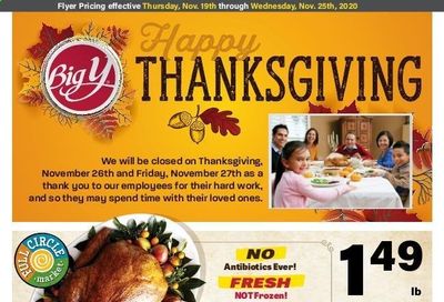 Big Y (CT) Weekly Ad Flyer November 19 to November 25