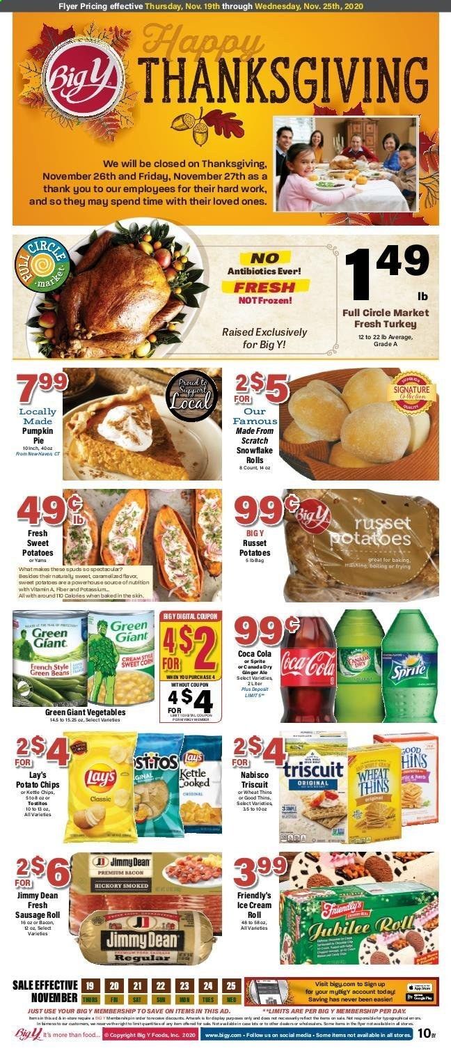 Big Y (MA) Weekly Ad Flyer November 19 to November 25