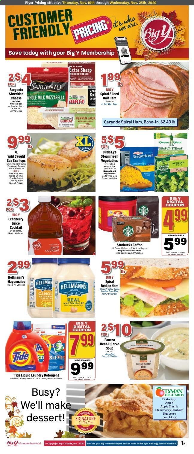 Big Y (MA) Weekly Ad Flyer November 19 to November 25