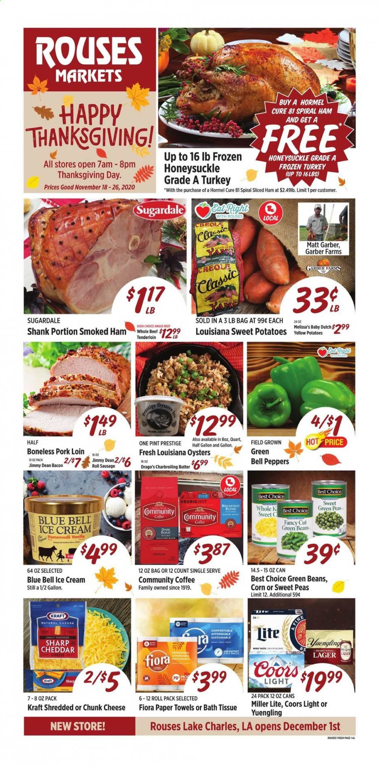 Rouses Markets (AL, LA, MS) Weekly Ad Flyer November 18 to November 26