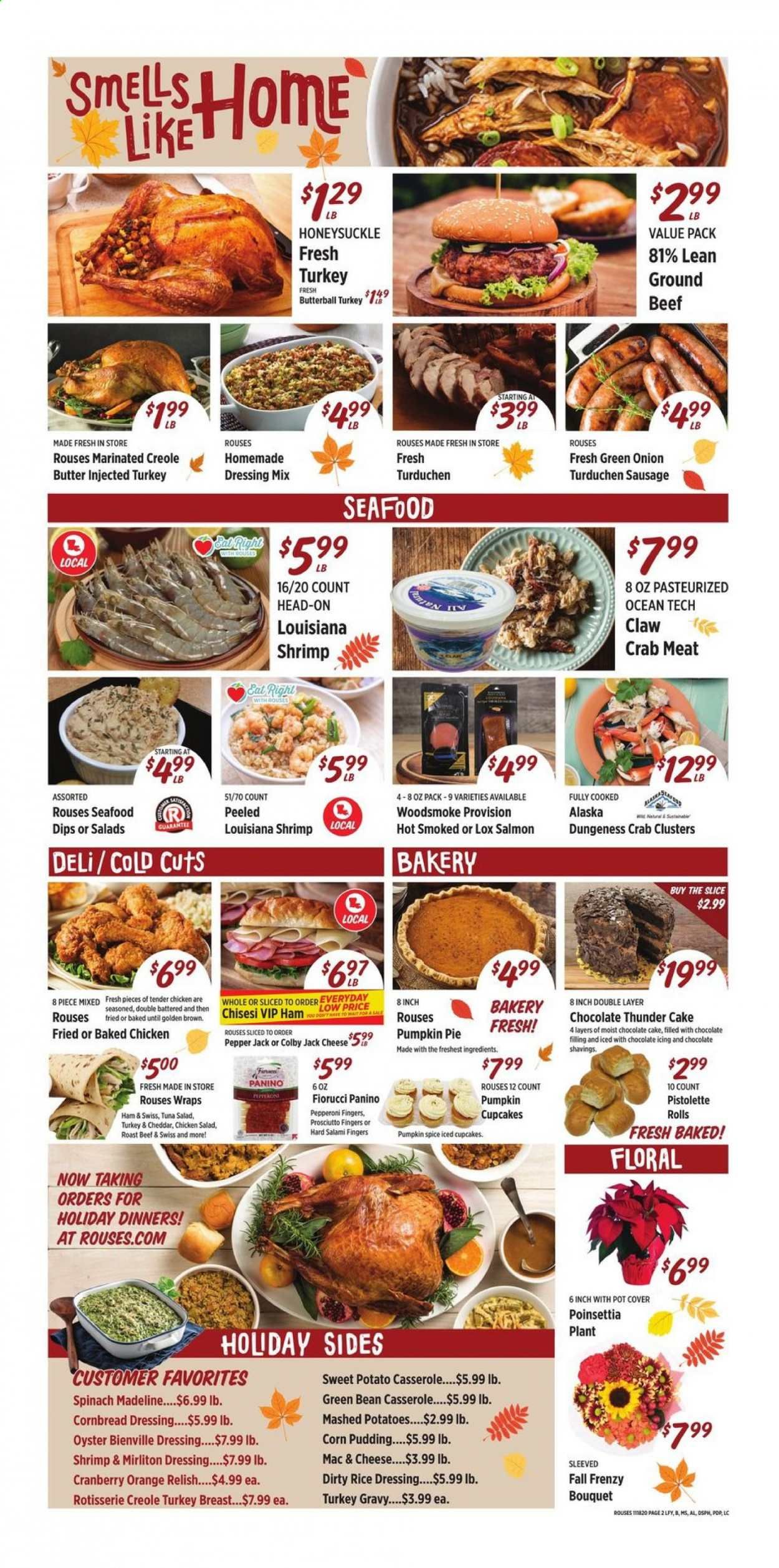 Rouses Markets (AL, LA, MS) Weekly Ad Flyer November 18 to November 26