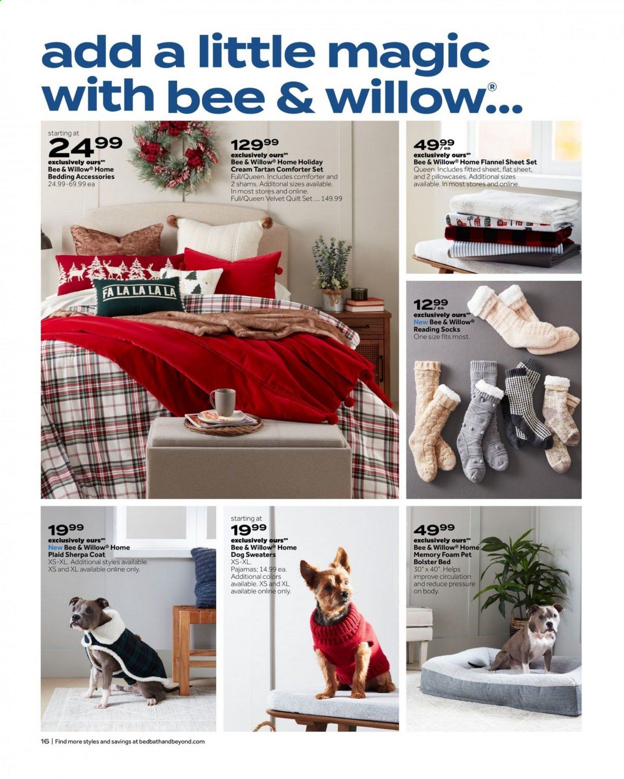 Bed Bath & Beyond Weekly Ad Flyer November 16 to November 25