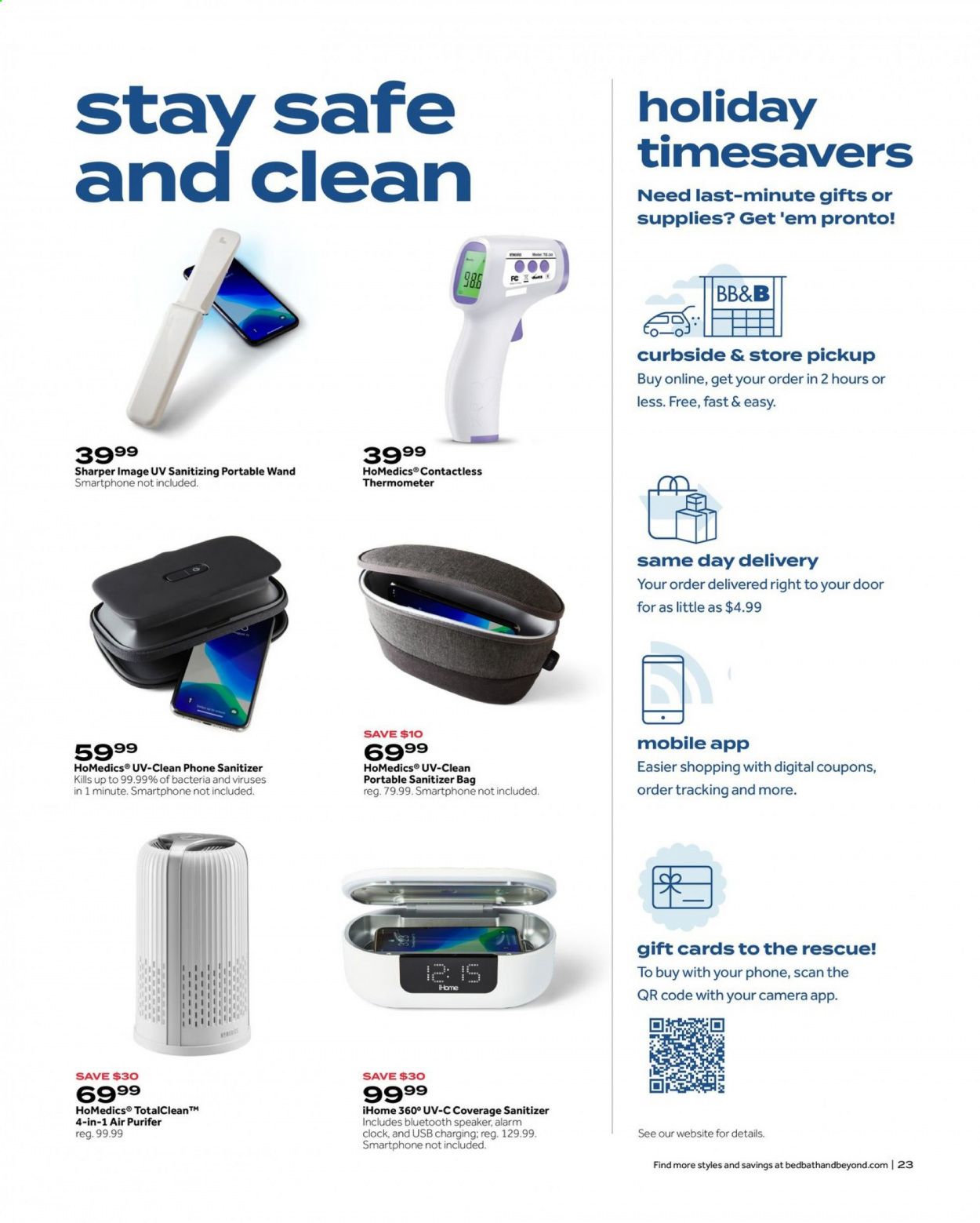 Bed Bath & Beyond Weekly Ad Flyer November 16 to November 25