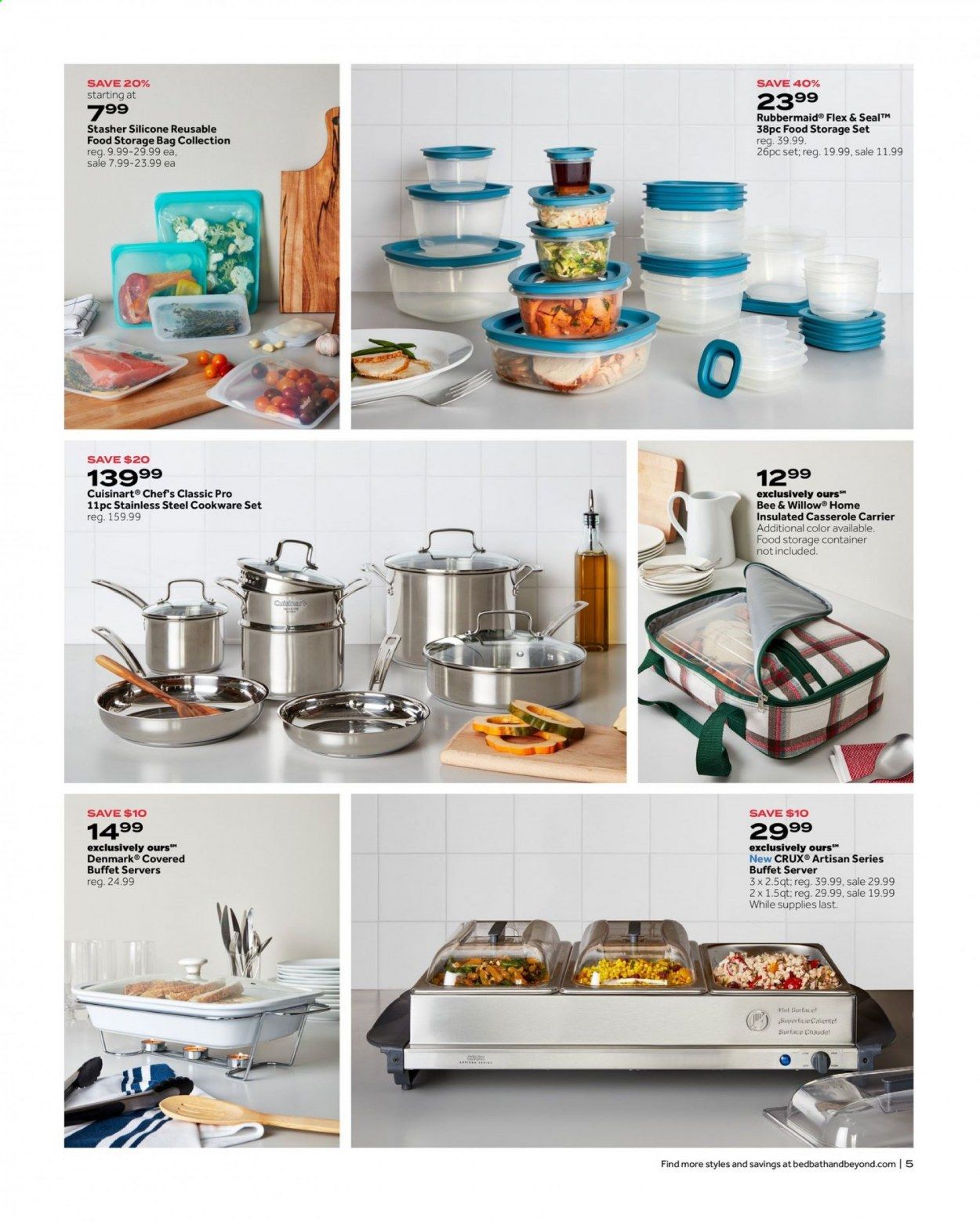 Bed Bath & Beyond Weekly Ad Flyer November 16 to November 25