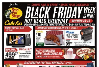 Bass Pro Shops Weekly Ad Flyer November 23 to November 29
