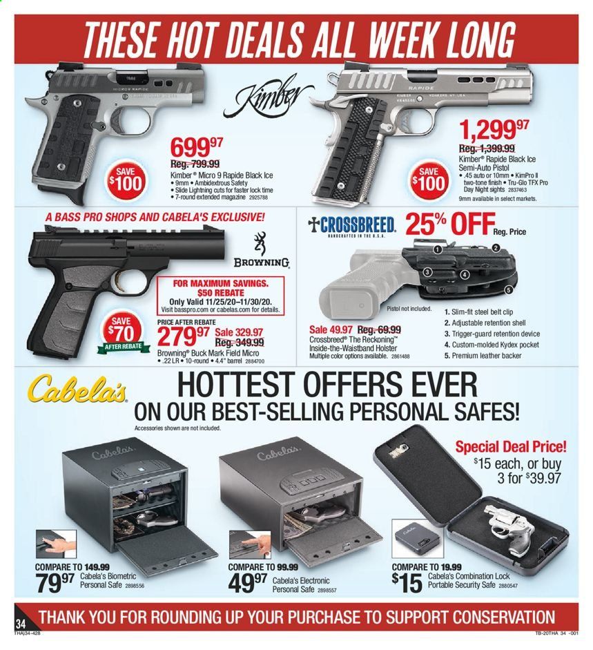 Bass Pro Shops Weekly Ad Flyer November 23 to November 29