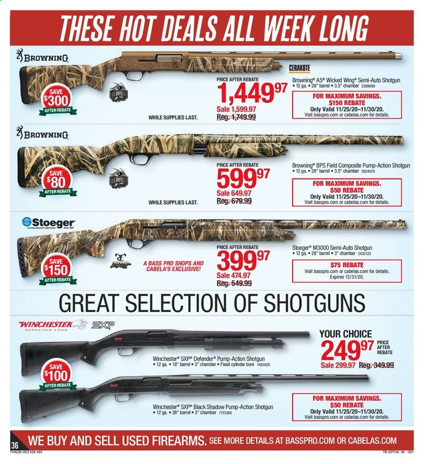 Bass Pro Shops Weekly Ad Flyer November 23 to November 29