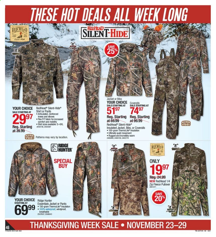 Bass Pro Shops Weekly Ad Flyer November 23 to November 29