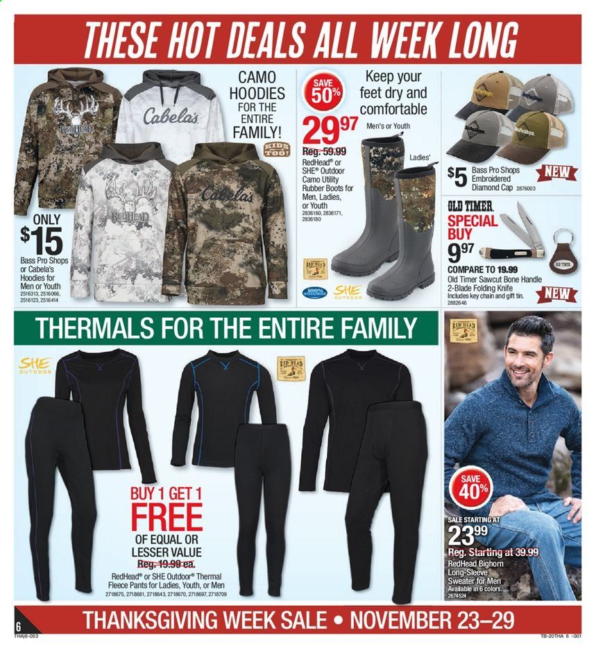 Bass Pro Shops Weekly Ad Flyer November 23 to November 29