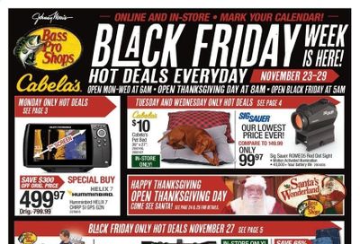Cabela's Weekly Ad Flyer November 23 to November 29