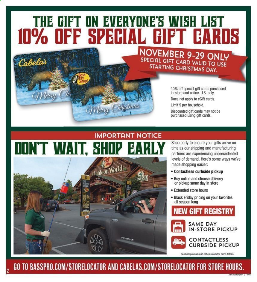 Cabela's Weekly Ad Flyer November 23 to November 29