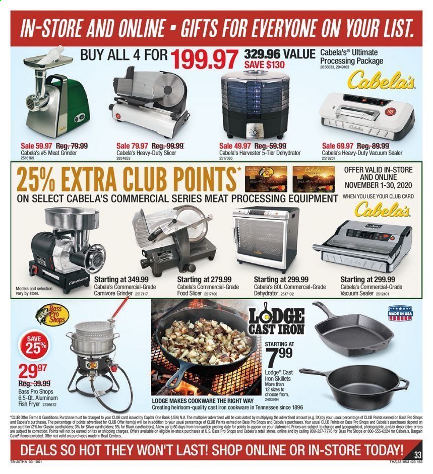 Cabela's Weekly Ad Flyer November 23 to November 29