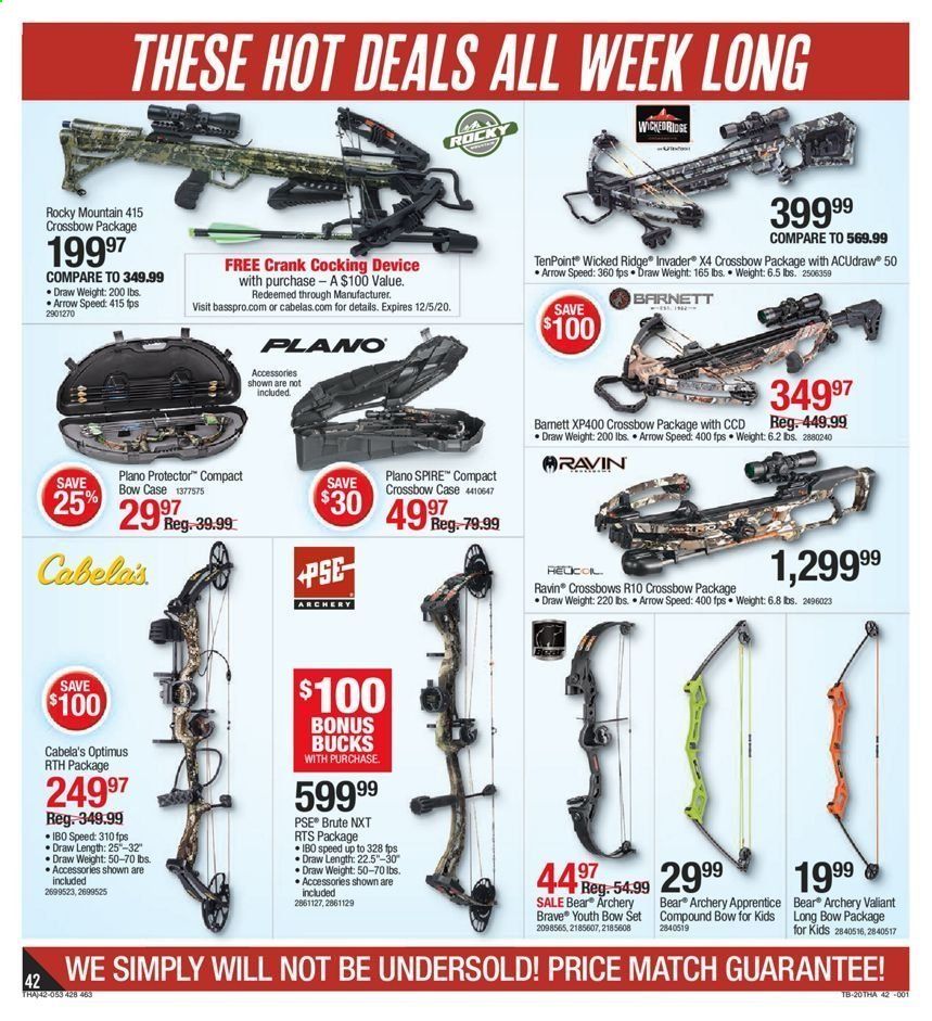 Cabela's Weekly Ad Flyer November 23 to November 29