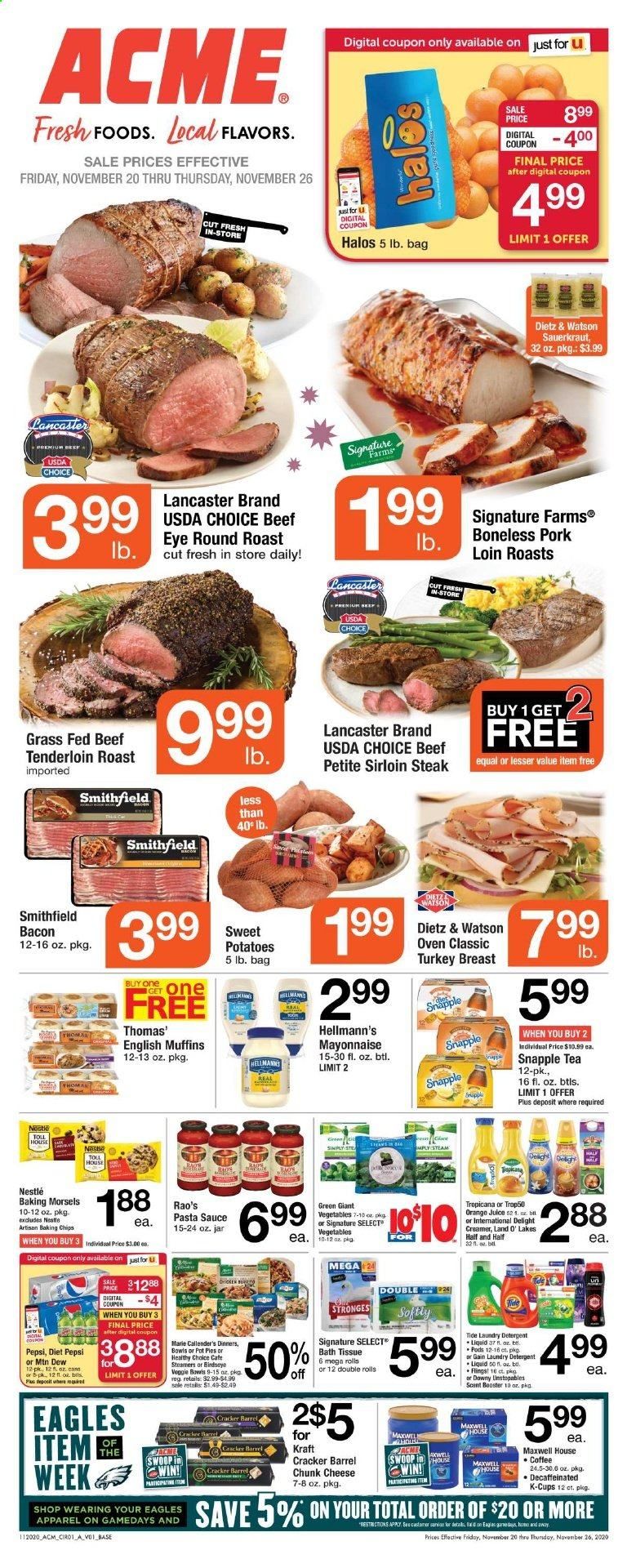 ACME Weekly Ad Flyer November 20 to November 26