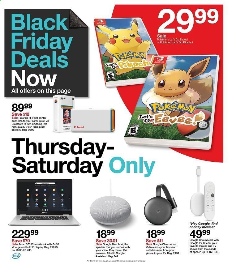 Target Weekly Ad Flyer November 22 to November 28