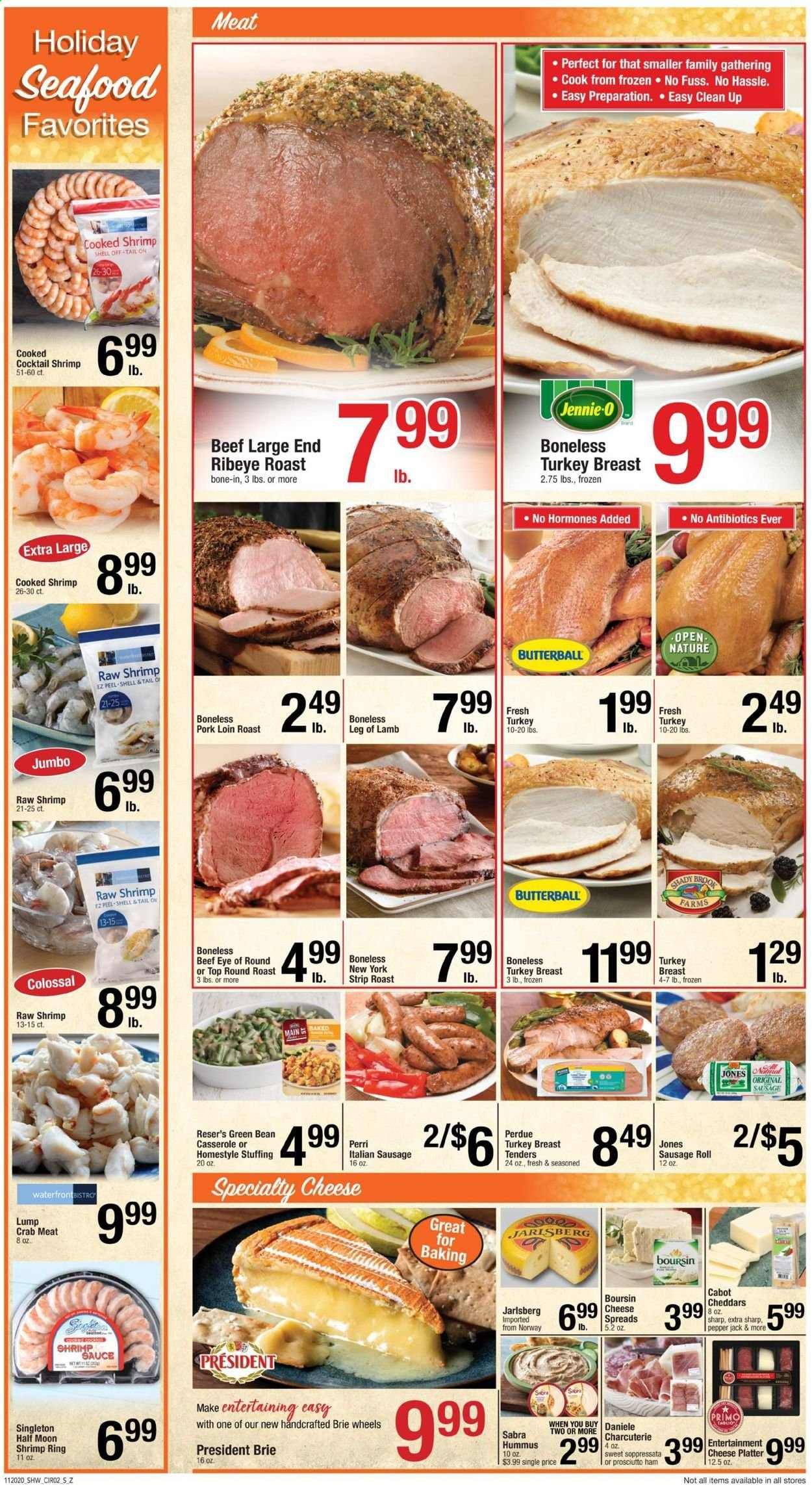 Shaw’s (MA, ME, NH, RI, VT) Weekly Ad Flyer November 20 to November 26