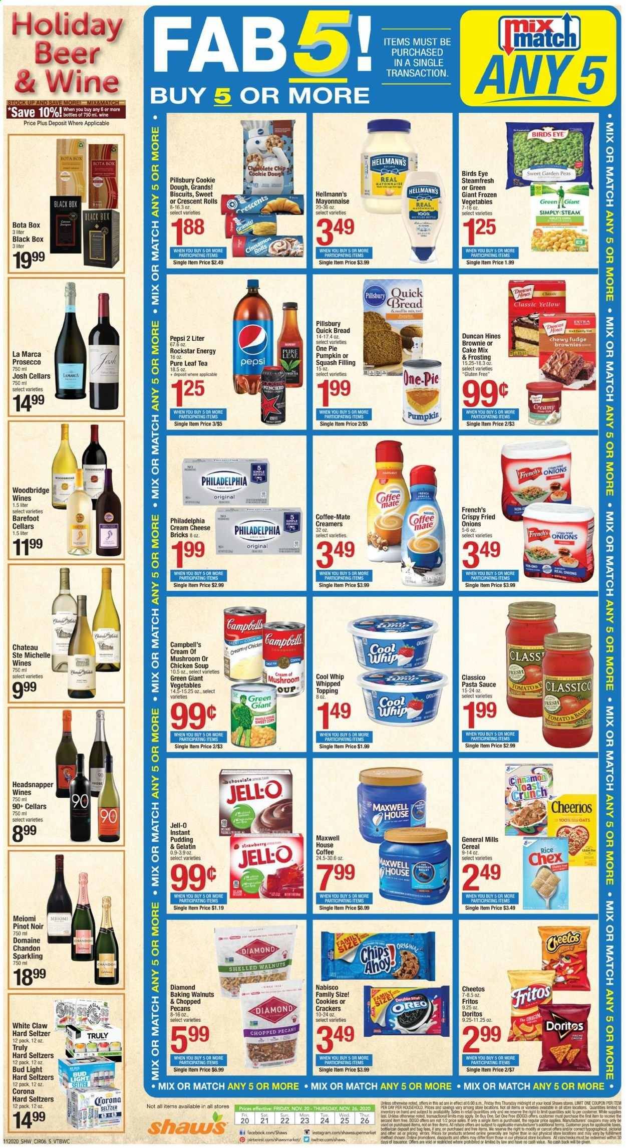 Shaw’s (MA, ME, NH, RI, VT) Weekly Ad Flyer November 20 to November 26