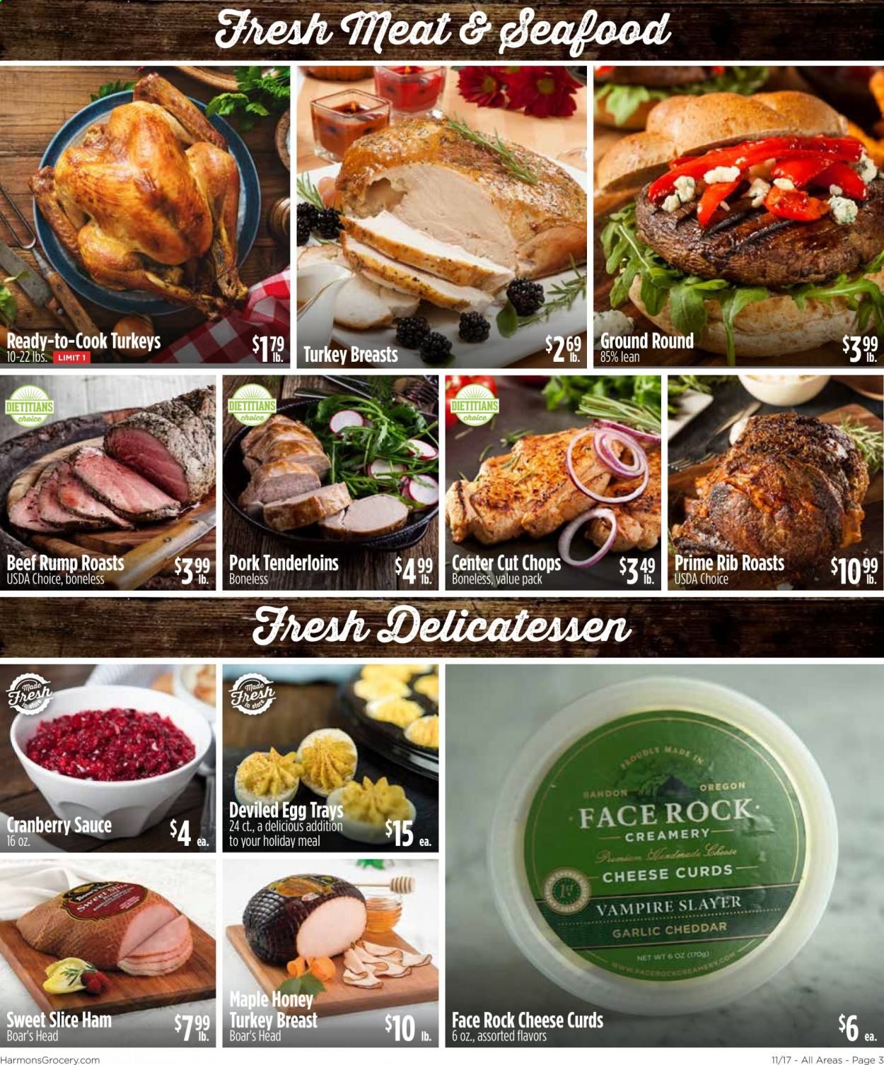Harmons Weekly Ad Flyer November 17 to November 26