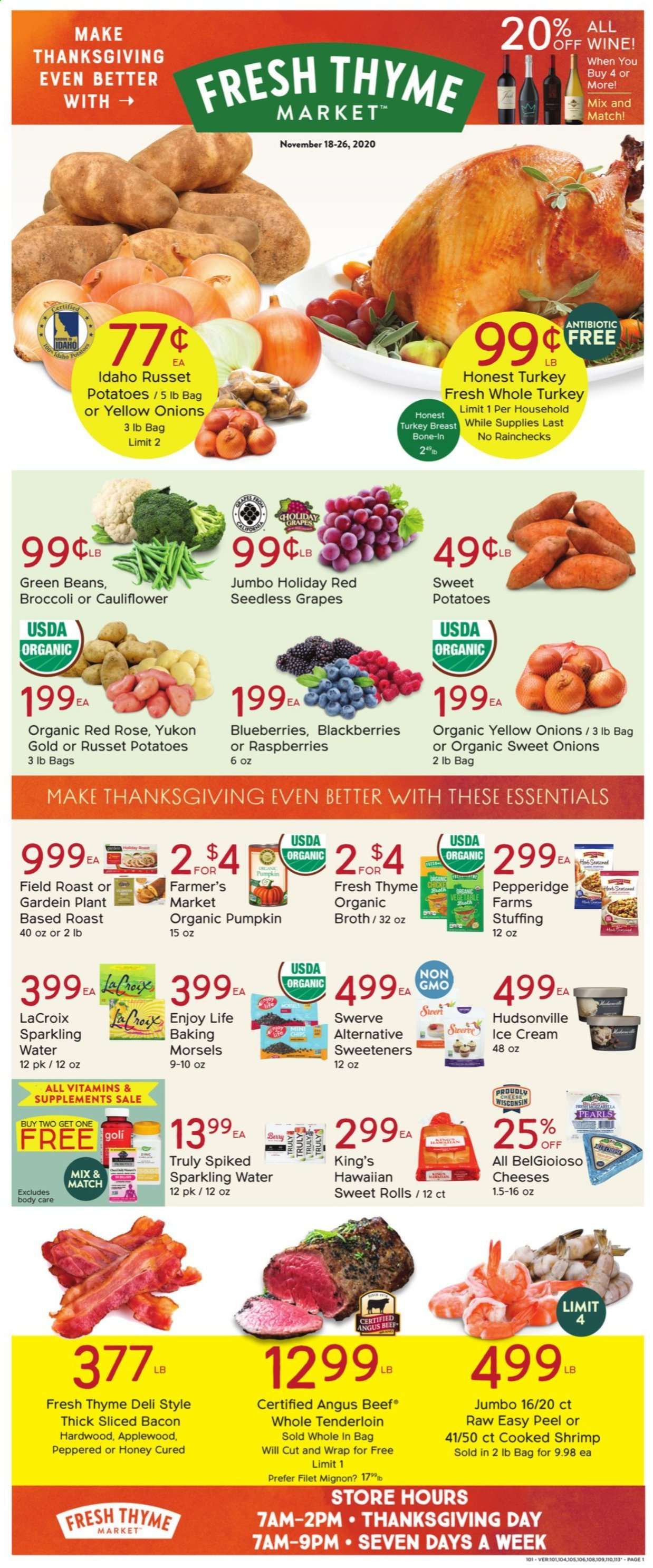 Fresh Thyme Weekly Ad Flyer November 18 to November 26