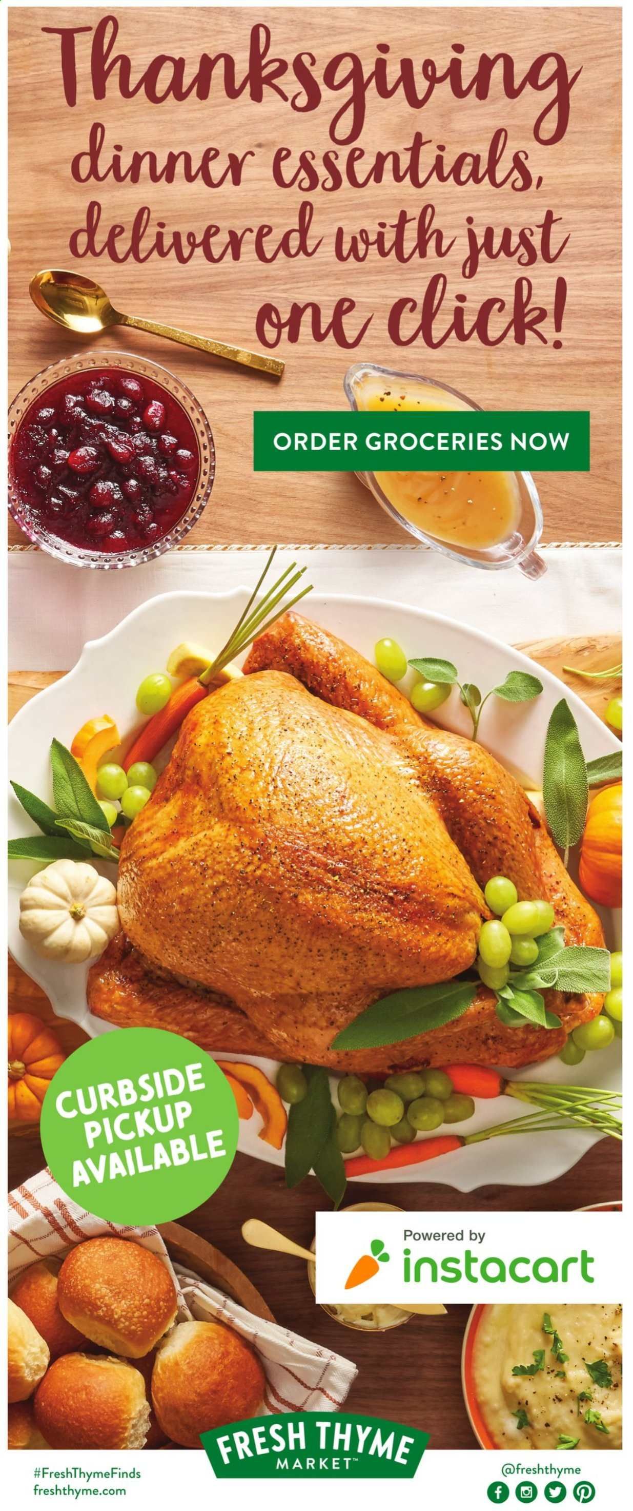 Fresh Thyme Weekly Ad Flyer November 18 to November 26