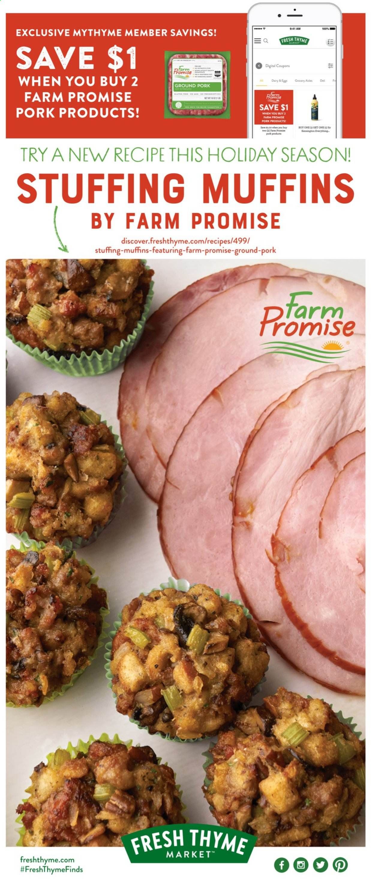 Fresh Thyme Weekly Ad Flyer November 18 to November 26