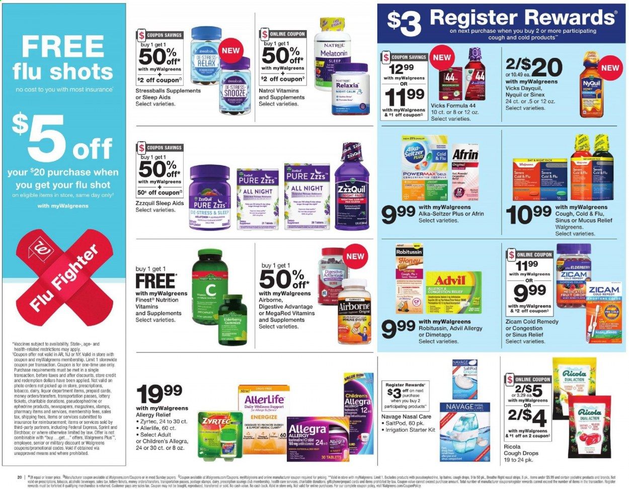 Walgreens Weekly Ad Flyer November 22 to November 28