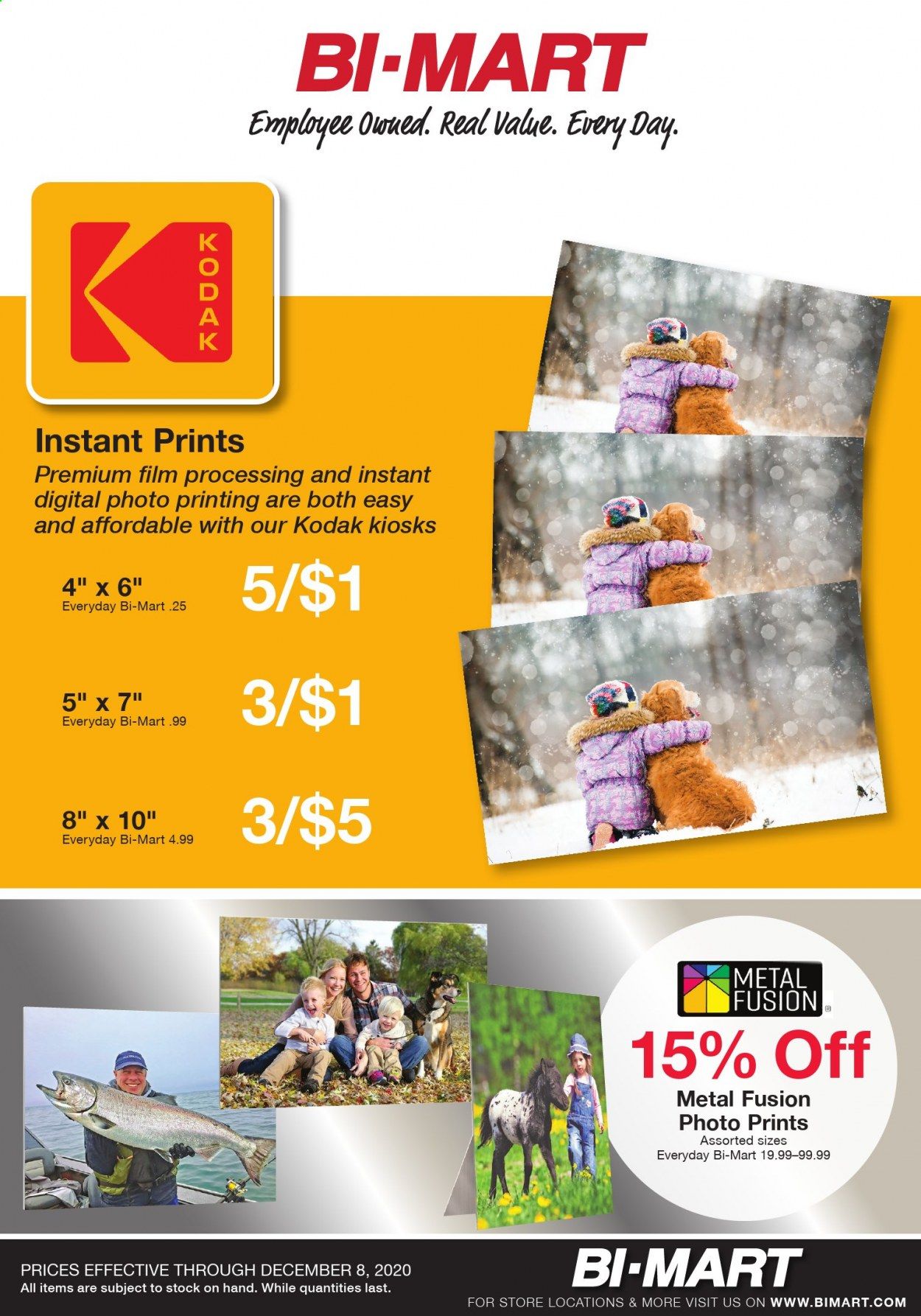 Bi-Mart Weekly Ad Flyer November 18 to December 8