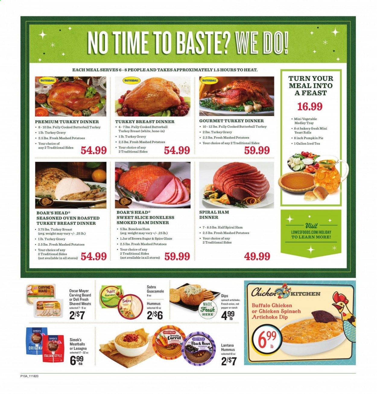 Lowes Foods Weekly Ad Flyer November 18 to November 26