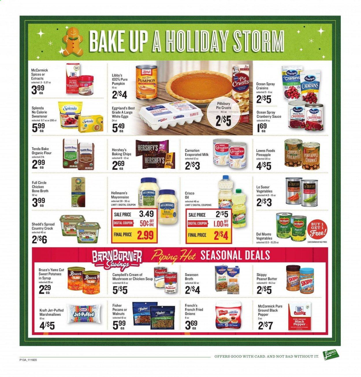 Lowes Foods Weekly Ad Flyer November 18 to November 26