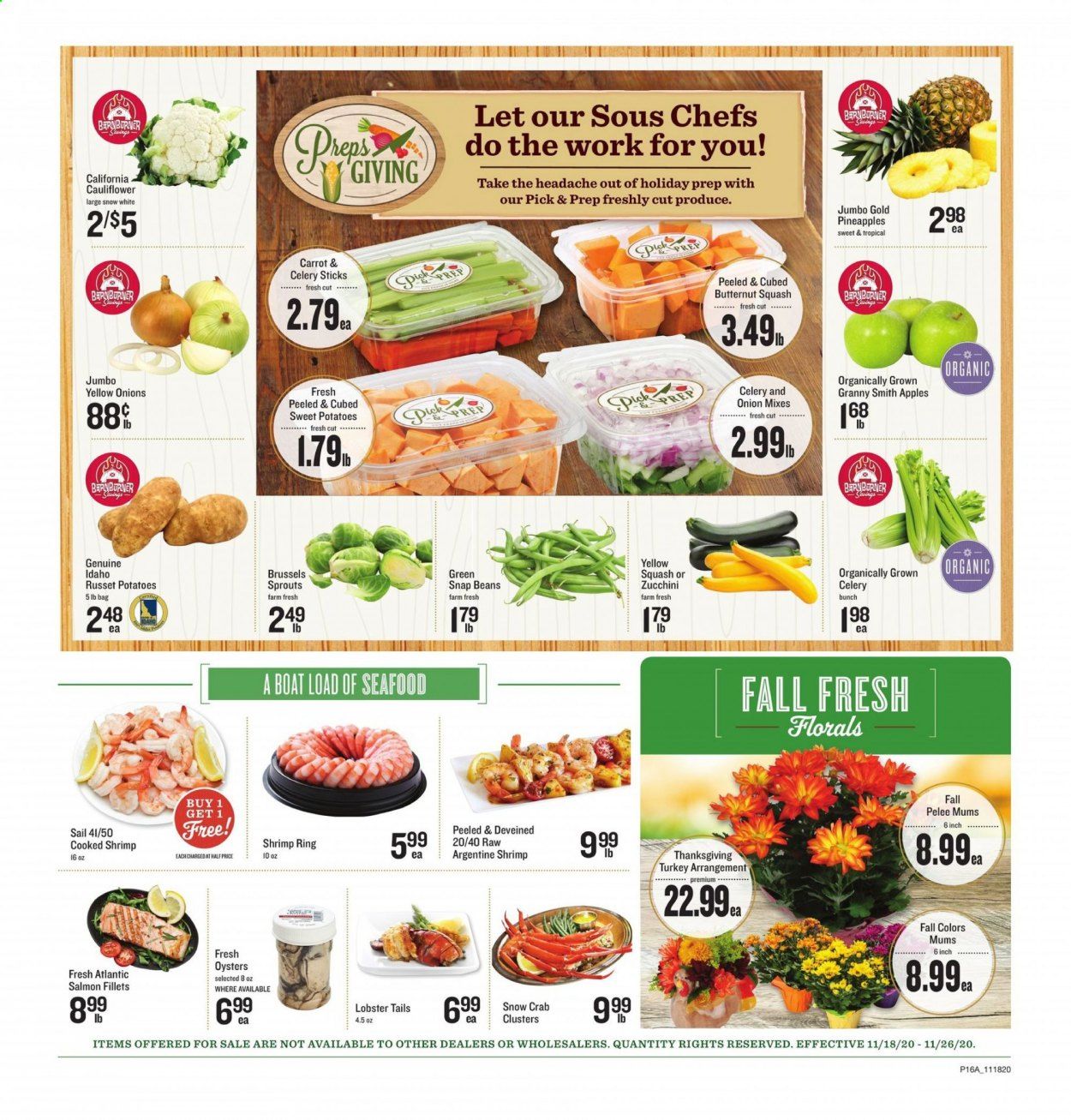 Lowes Foods Weekly Ad Flyer November 18 to November 26