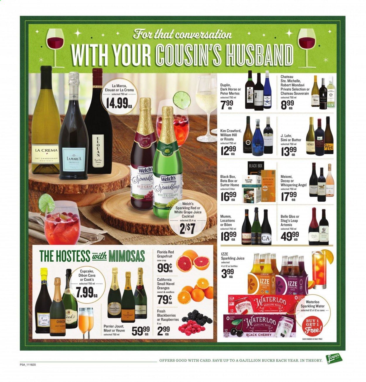 Lowes Foods Weekly Ad Flyer November 18 to November 26