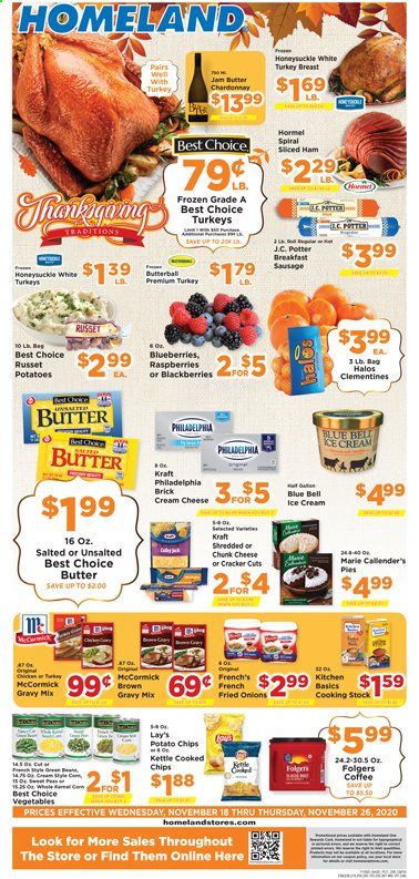 Homeland (OK, TX) Weekly Ad Flyer November 18 to November 26