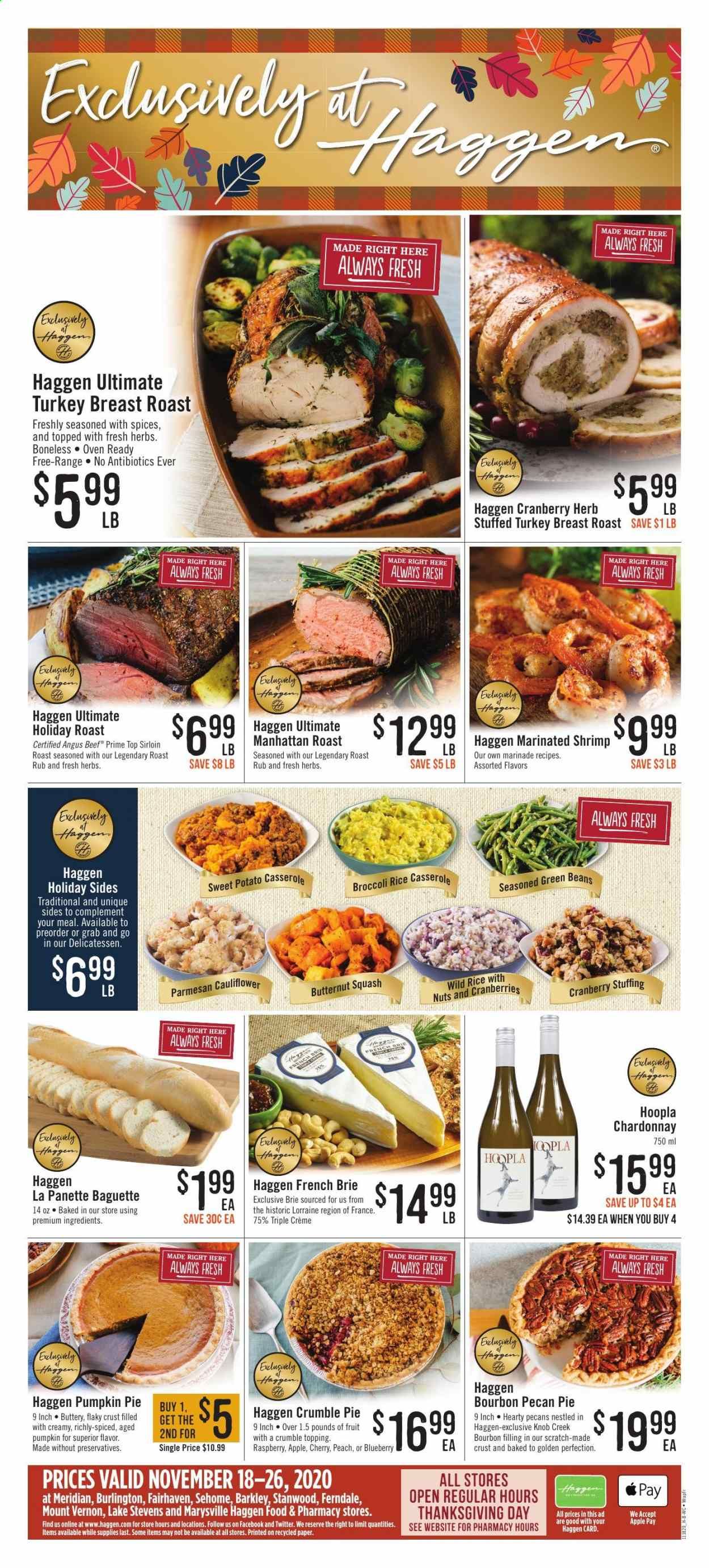 Haggen Weekly Ad Flyer November 18 to November 26