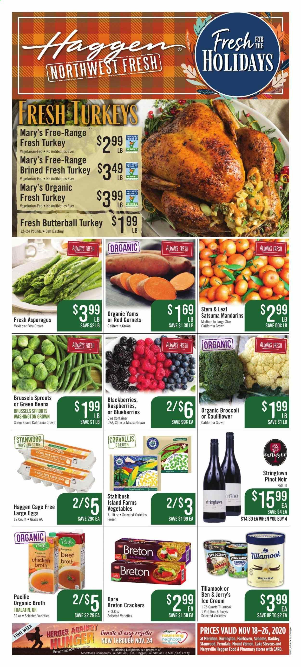 Haggen Weekly Ad Flyer November 18 to November 26