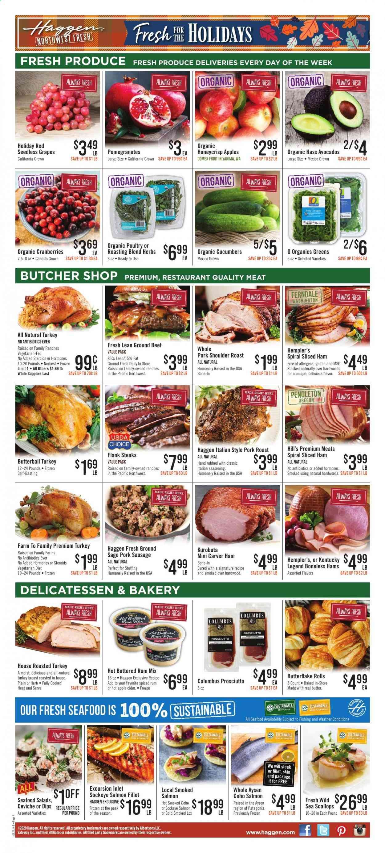 Haggen Weekly Ad Flyer November 18 to November 26