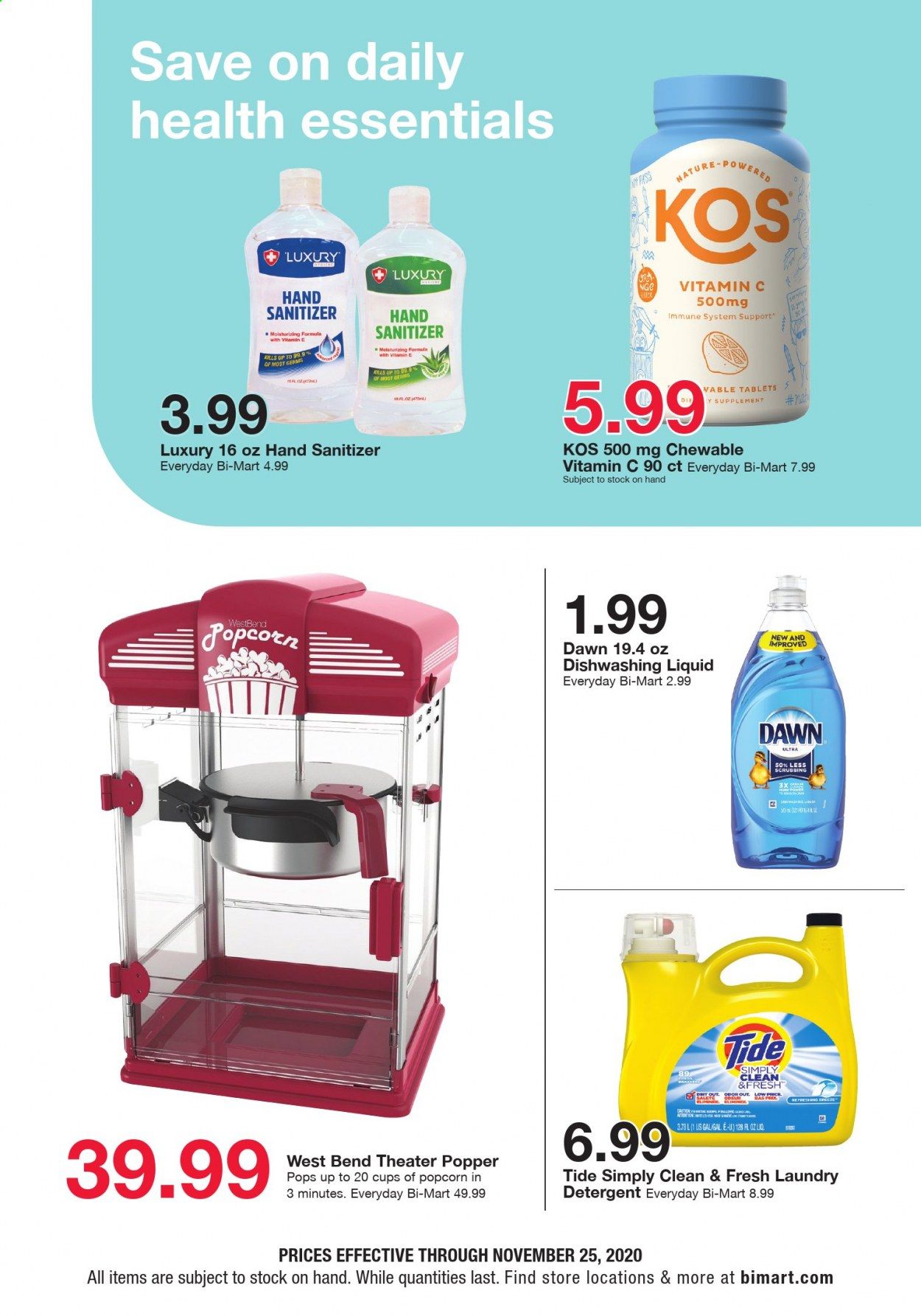 Bi-Mart Weekly Ad Flyer November 17 to November 25