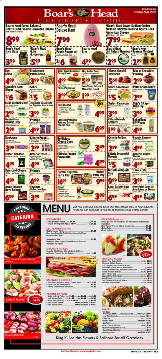 King Kullen Weekly Ad Flyer November 20 to November 26