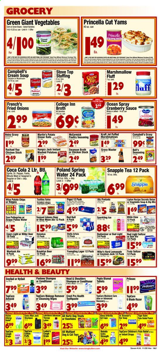 King Kullen Weekly Ad Flyer November 20 to November 26