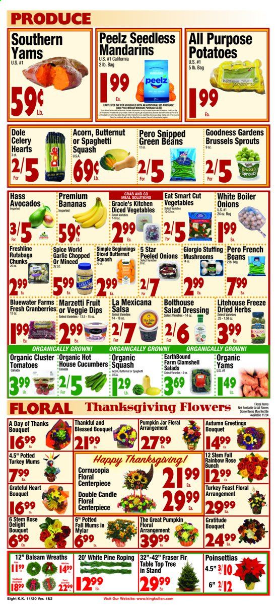 King Kullen Weekly Ad Flyer November 20 to November 26