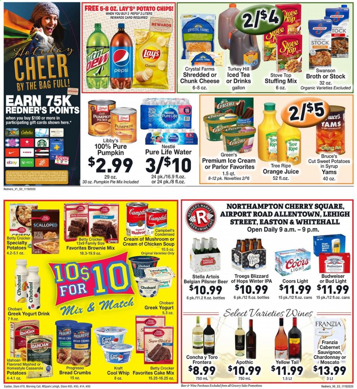 Redner's Markets Weekly Ad Flyer November 19 to November 26