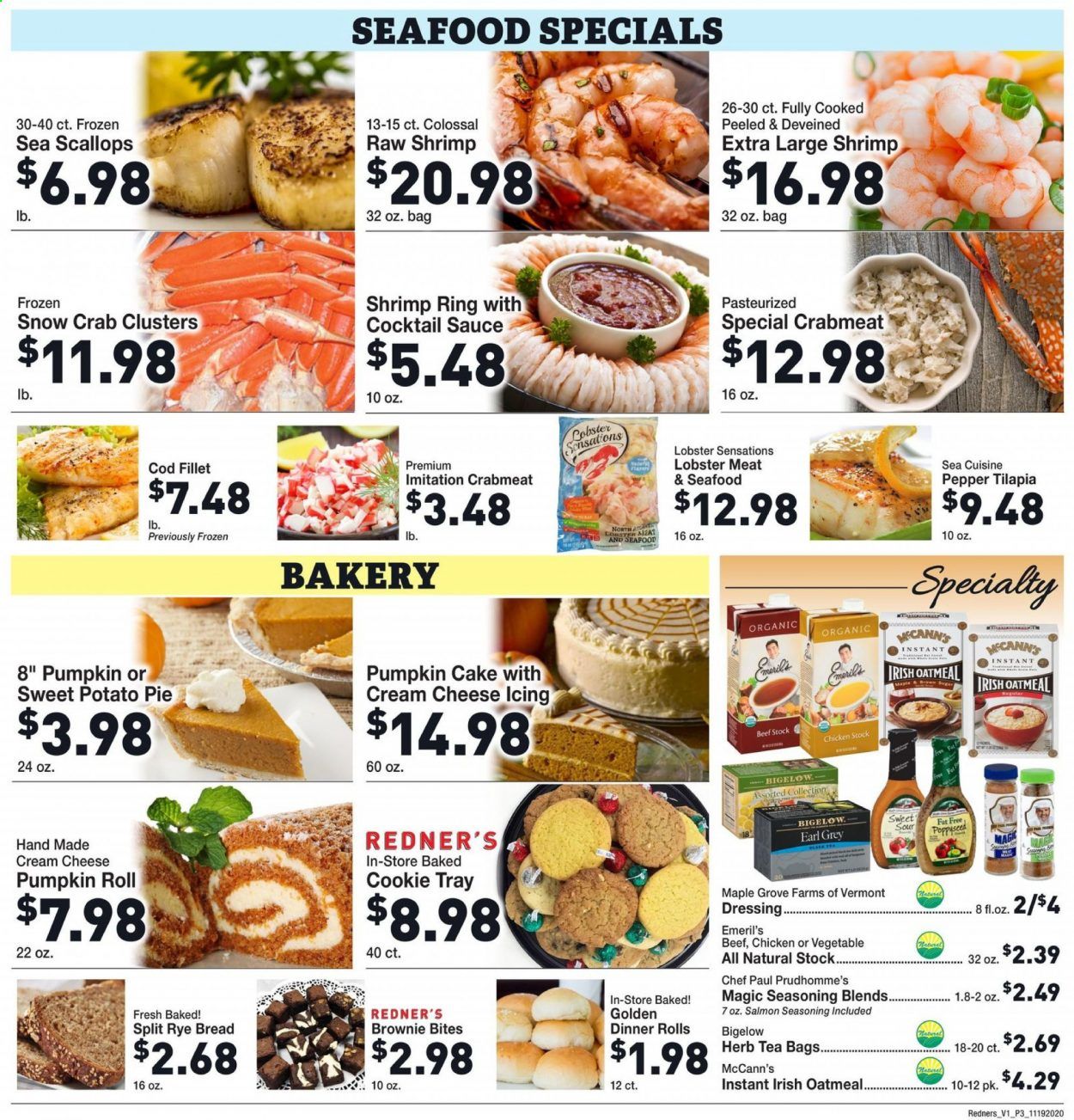 Redner's Markets Weekly Ad Flyer November 19 to November 26